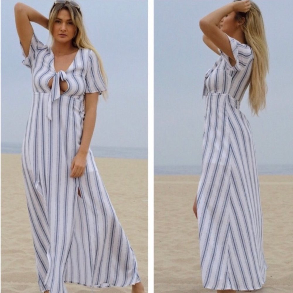 Soft, Sexy and Sweet Striped Maxi